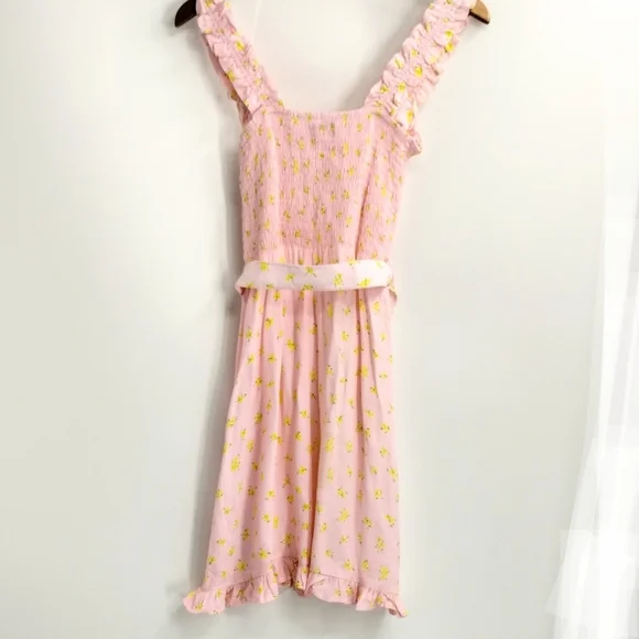 Faithful the Brand Midsummer Dress Pink Luda Floral Print - Picture 12 of 16